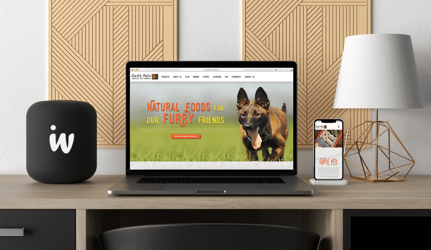 Earth Pets Web Design and Development