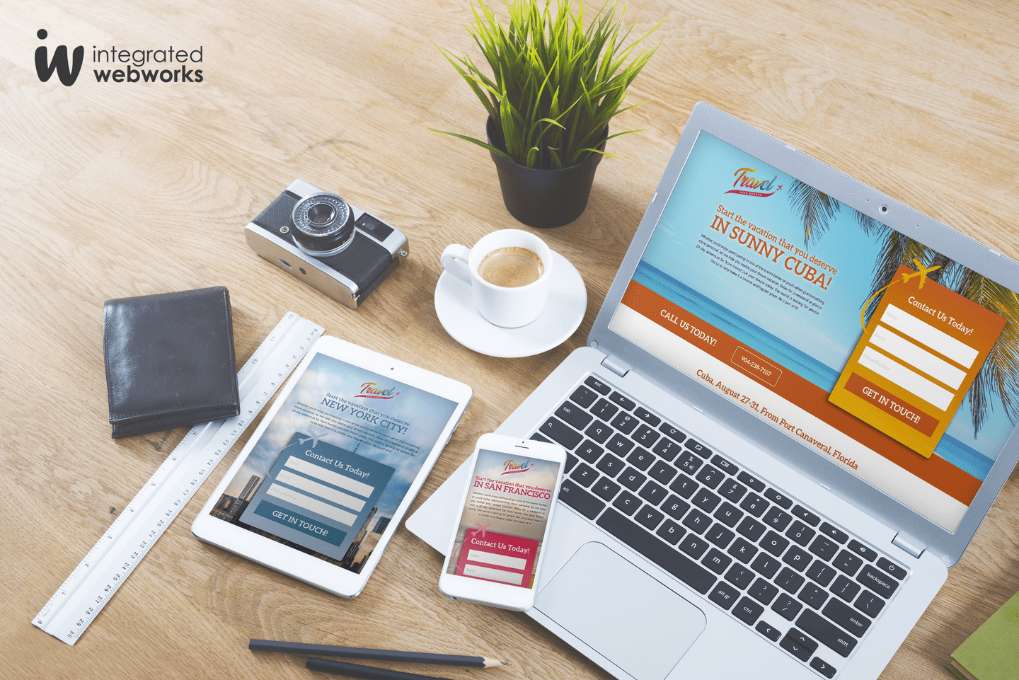Travel with Rodney New Website and Logo